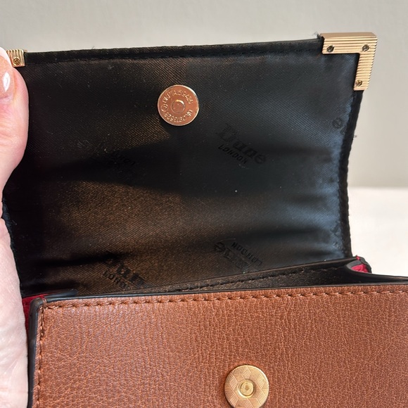 Dune London mini top flap chain strap crossbody tote - Picture 6 of 8